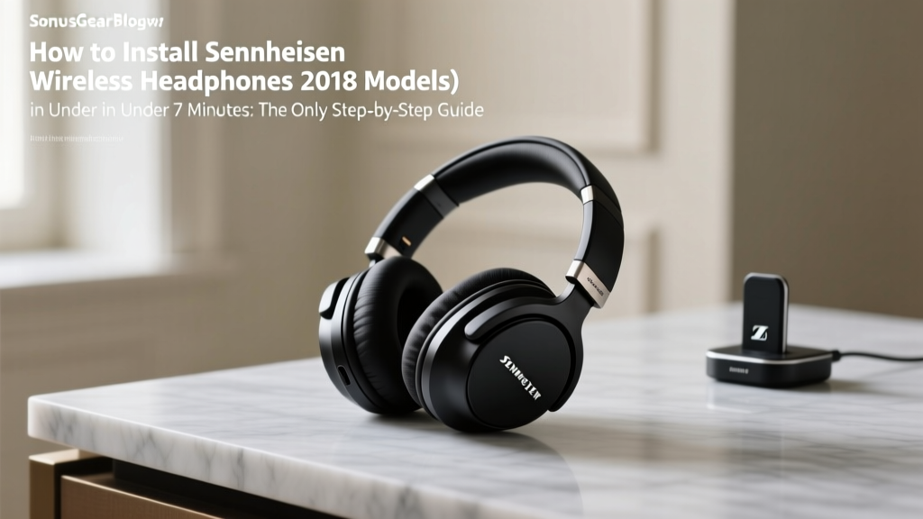 Sennheiser Wireless Headphones 2018 Setup Guide