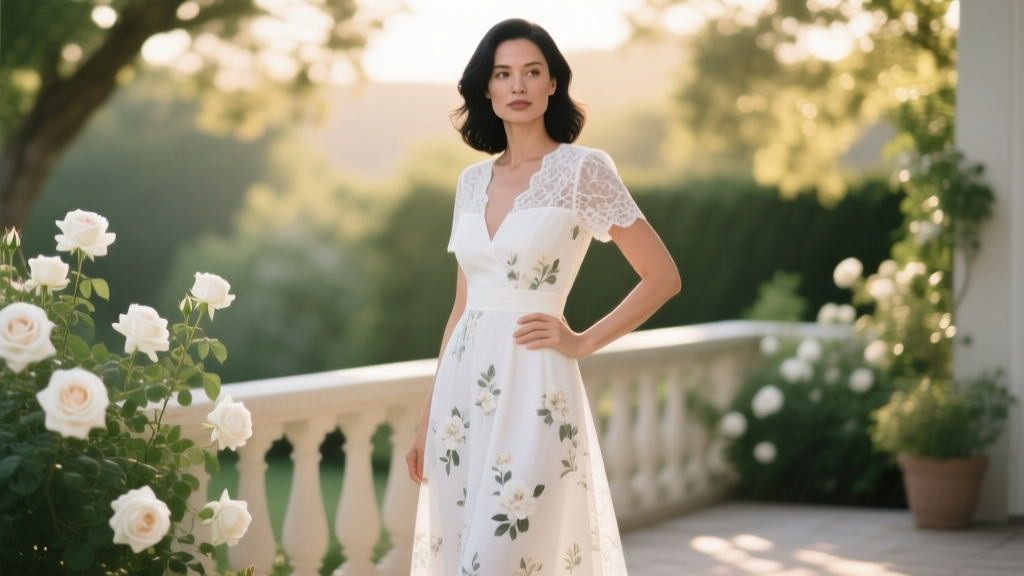 White Floral Dress to Wedding: Etiquette Rules (2026)