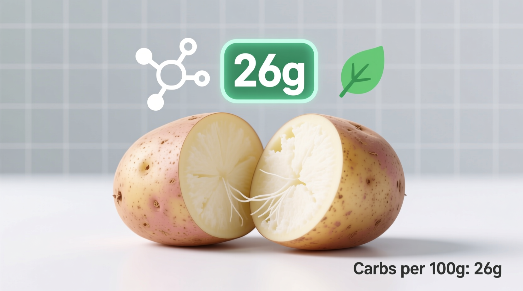 How Many Carbs in a Potato: Exact Counts by Type & Size