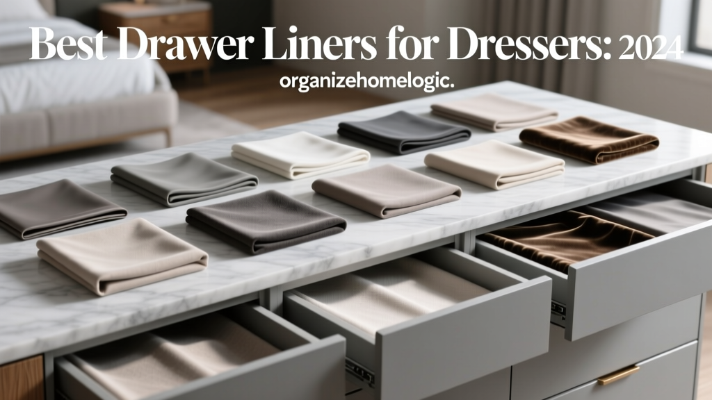 Best Drawer Liners for Dressers: 2024 Guide