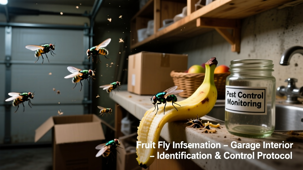 Fruit Flies in the Garage: Identification & Control