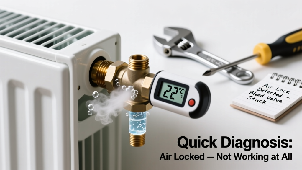 Radiator Air Locked Not Working at All: Quick Diagnosis