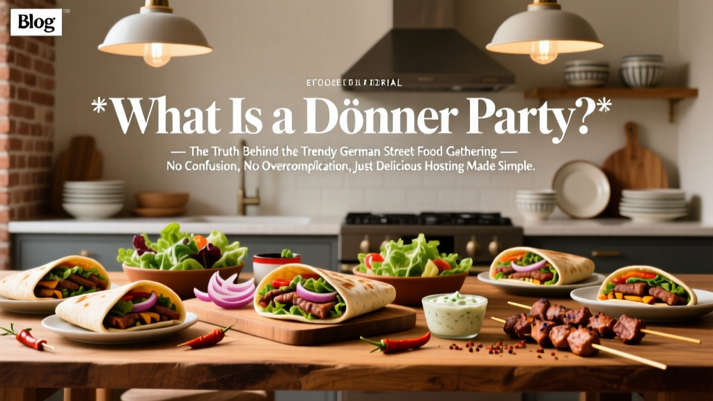 What Is a Döner Party? Your Complete Hosting Guide