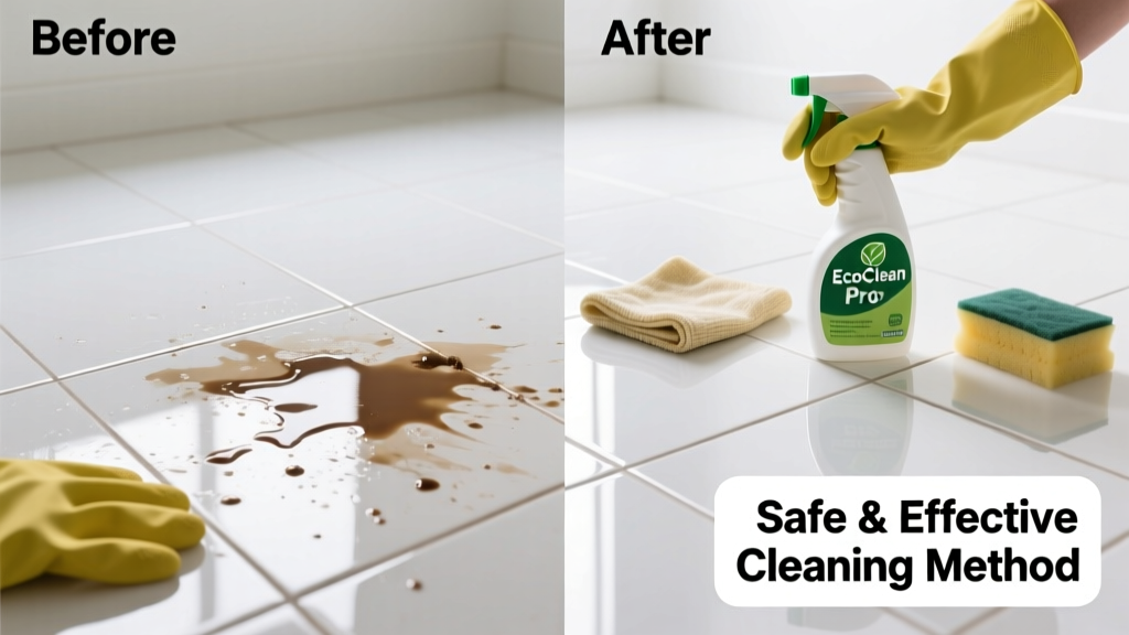 How to Remove Vomit from Tile Floors Safely