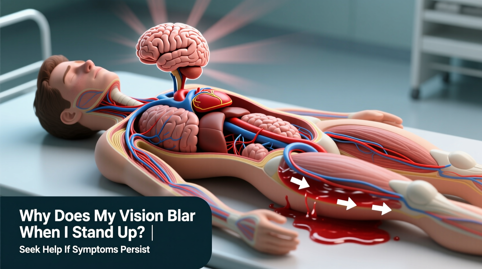 why does my vision blur when i stand up and should i seek help