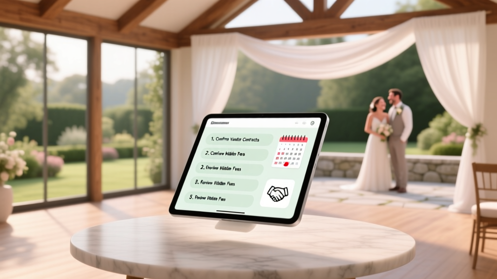 Wedding Venue Checklist: Avoid Hidden Costs & Conflicts