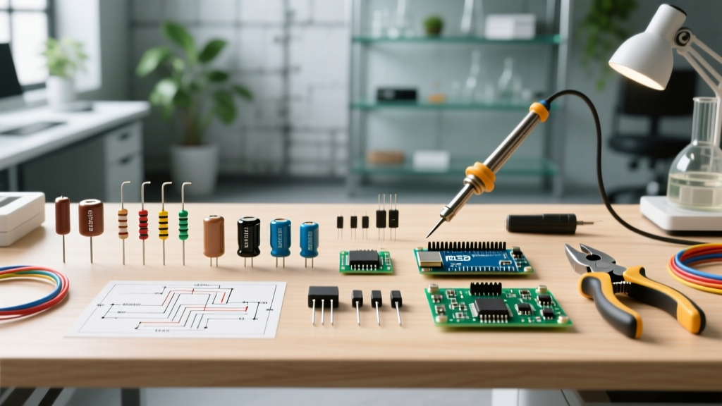 Basic Electronic Components: The Ultimate Reference Cheat Sheet