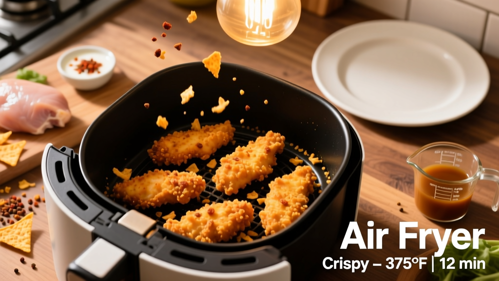 Dorito Chicken Tenders in Air Fryer (Crispy & Safe!)