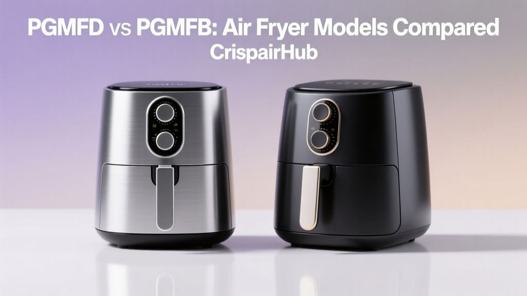 PGMFD vs PGMFB: Air Fryer Models Compared
