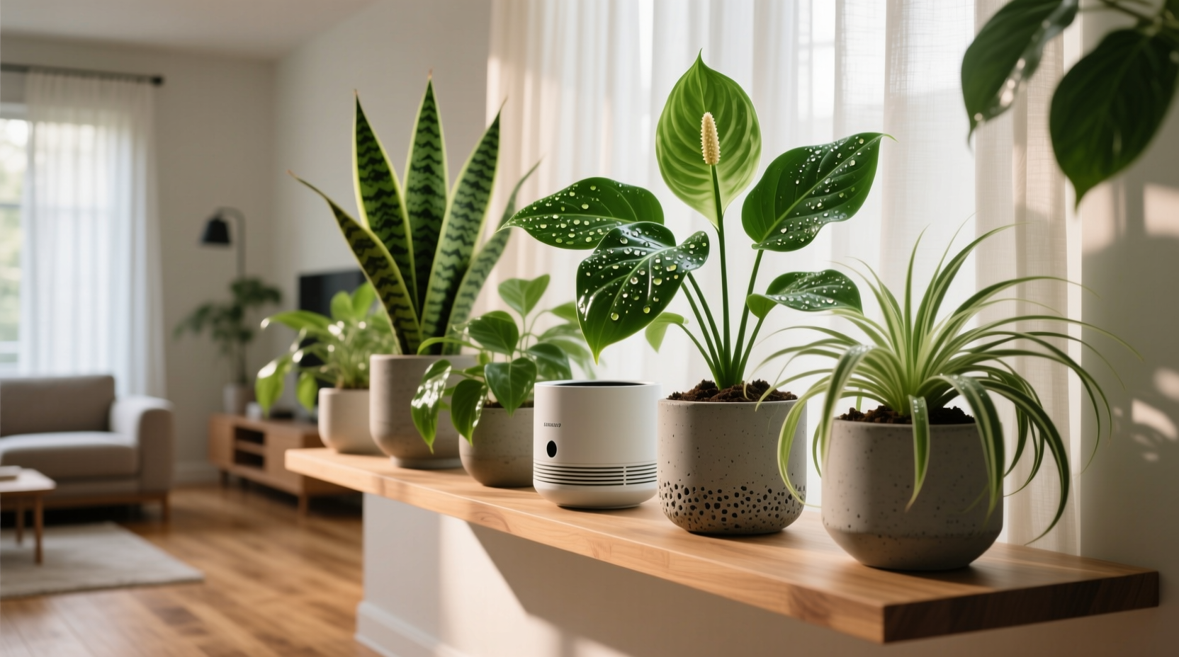 indoor air cleaner plants