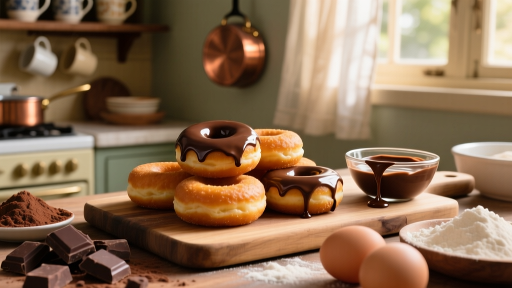 Air Fryer Chocolate Donuts: Crispy, Fudgy & Oil-Light