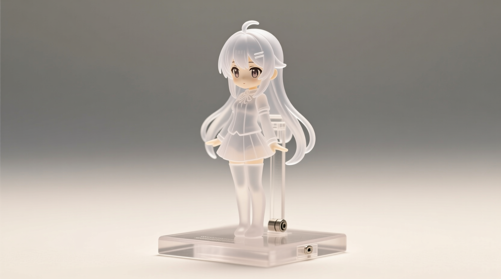 how to clean silicone figurine stands