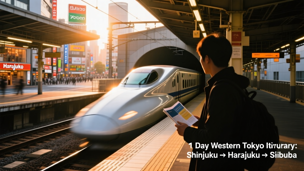 One Day in Western Tokyo: A Realistic, Efficient Itinerary Covering Shinjuku, Harajuku, and Shibuya