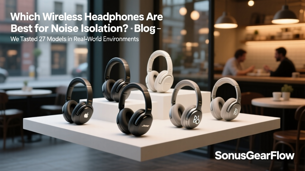 Best Wireless Headphones for Noise Isolation (2026)