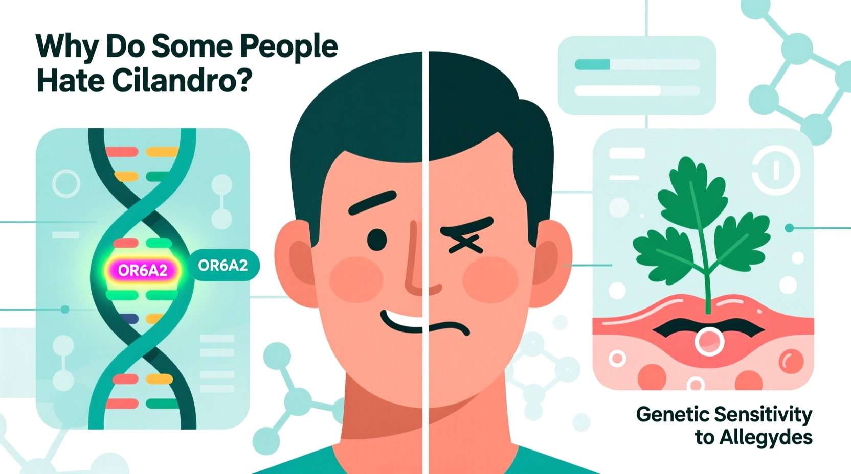 why do some people hate the taste of cilantro genetics explained