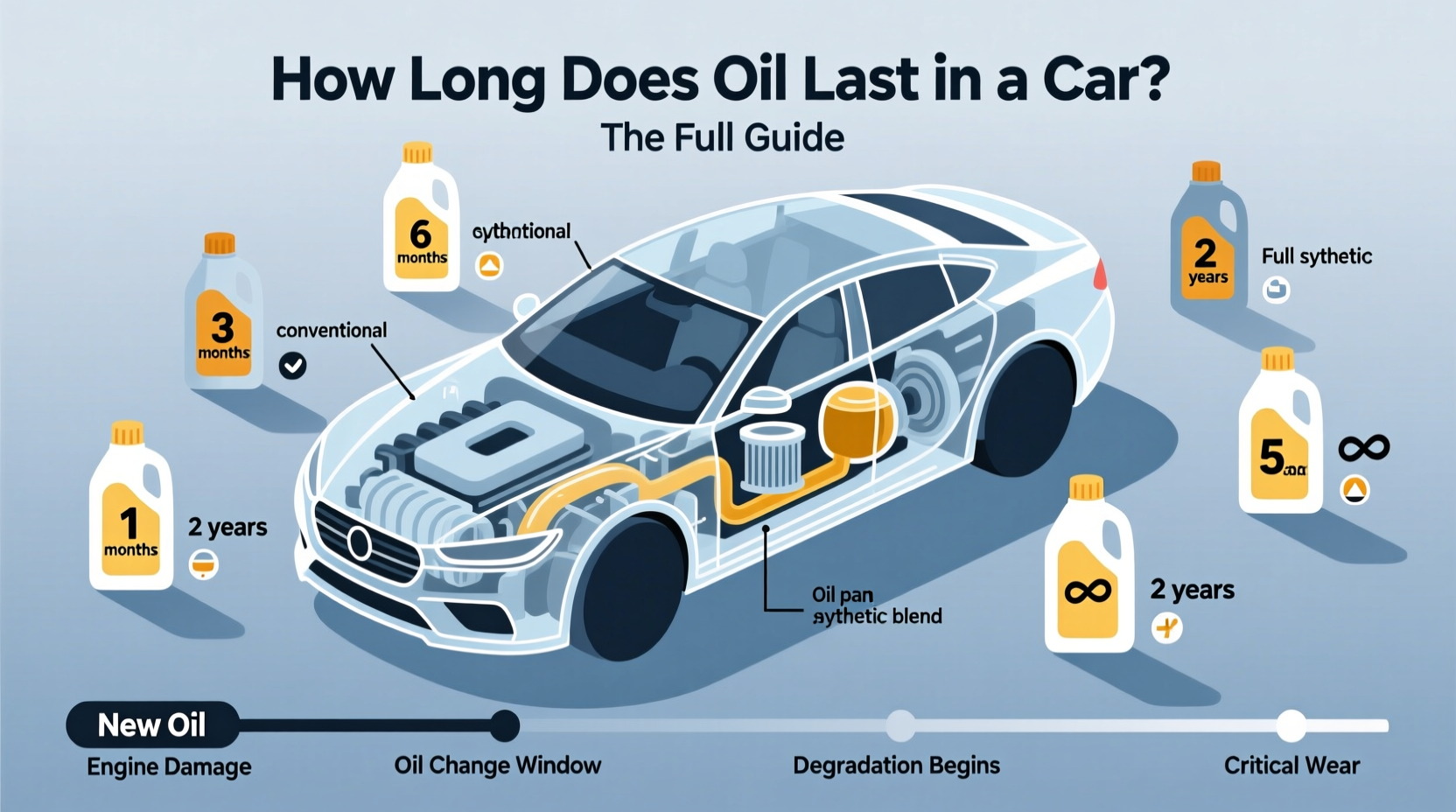 how long does oil last in a car