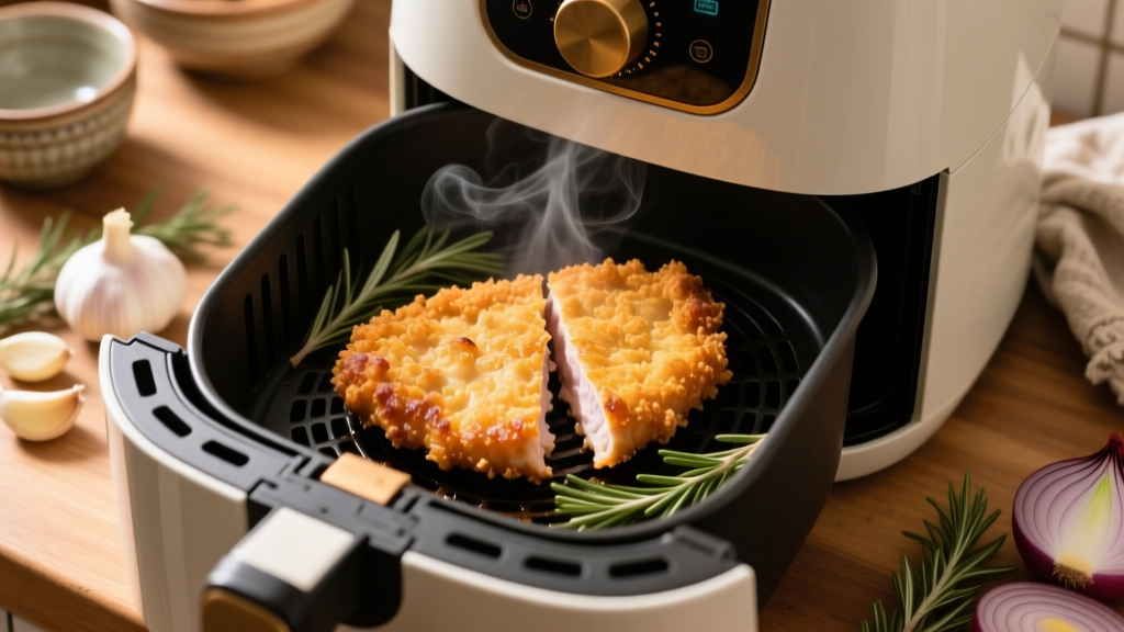 Air Fry Thin Breaded Pork Chops: Crispy in 12 Min!