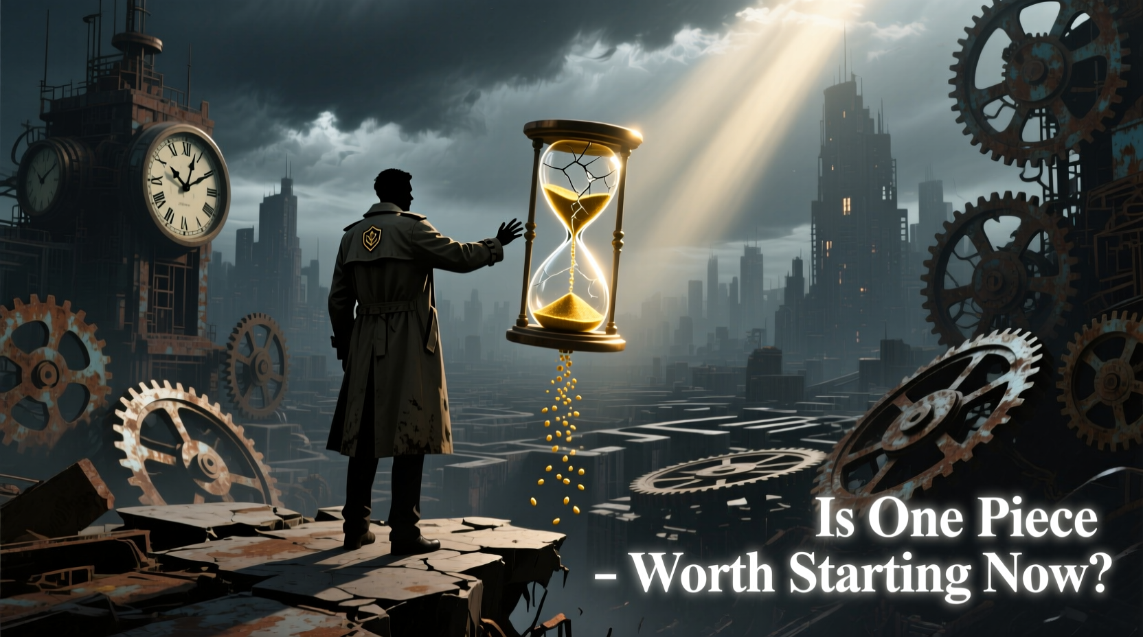 is one piece worth starting now calculating the time to catch up