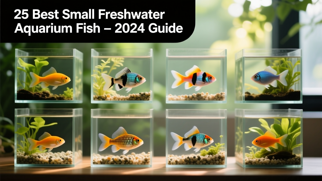 The 25 Best Small Aquarium Fish for Your Freshwater Tank