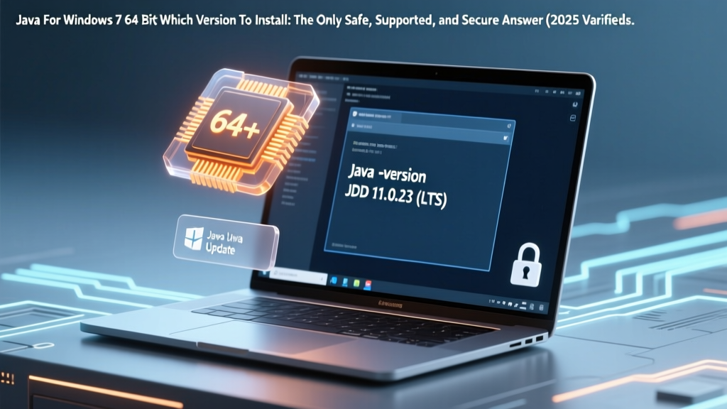 Java For Windows 7 64 Bit Which Version To Install: The Only Safe, Supported, and Secure Answer (2025 Verified)