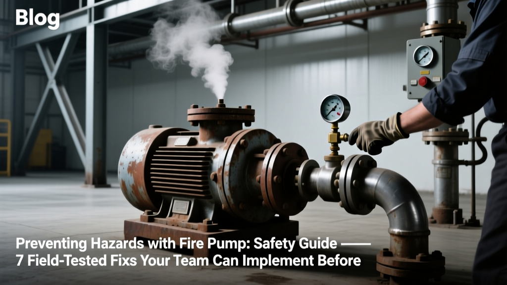 Fire Pump Safety Guide: 7 Field-Tested Fixes