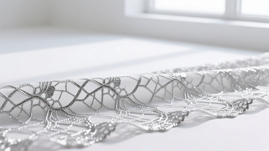 Silver Lace Fabric: Safety, Standards & Sourcing Guide