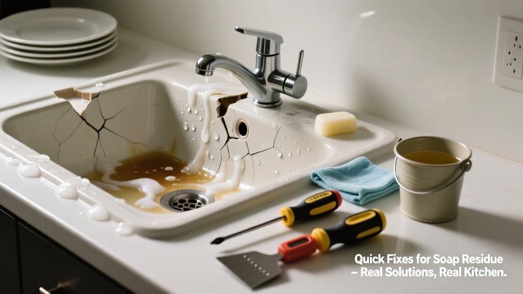 Washer Leaving Soap Residue in Kitchen: Quick Fixes