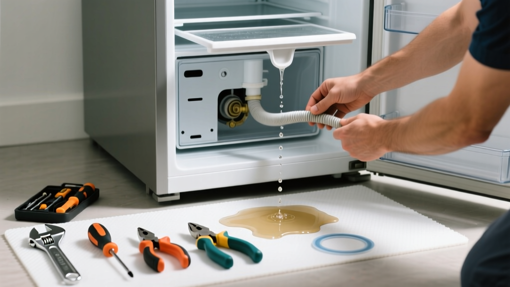 How to Fix a Refrigerator Leaking Water