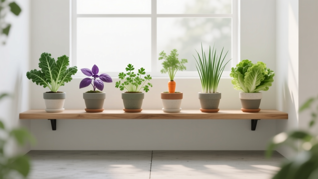 Best Slow-Growing Vegetables for Indoor Gardening