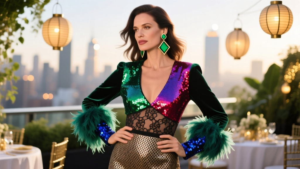 How to Wear Maximalist Fashion to a Party (Without Overdoing It)