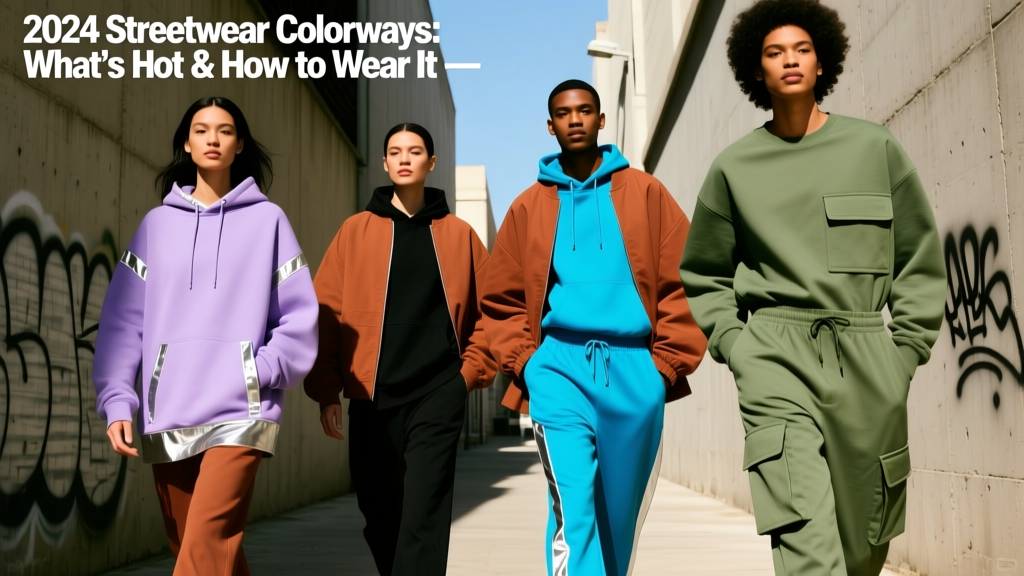 2024 Streetwear Colorways: What’s Hot & How to Wear It