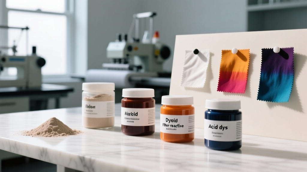 Dye Supplies Guide: Choosing Right for Colorfastness & Compliance