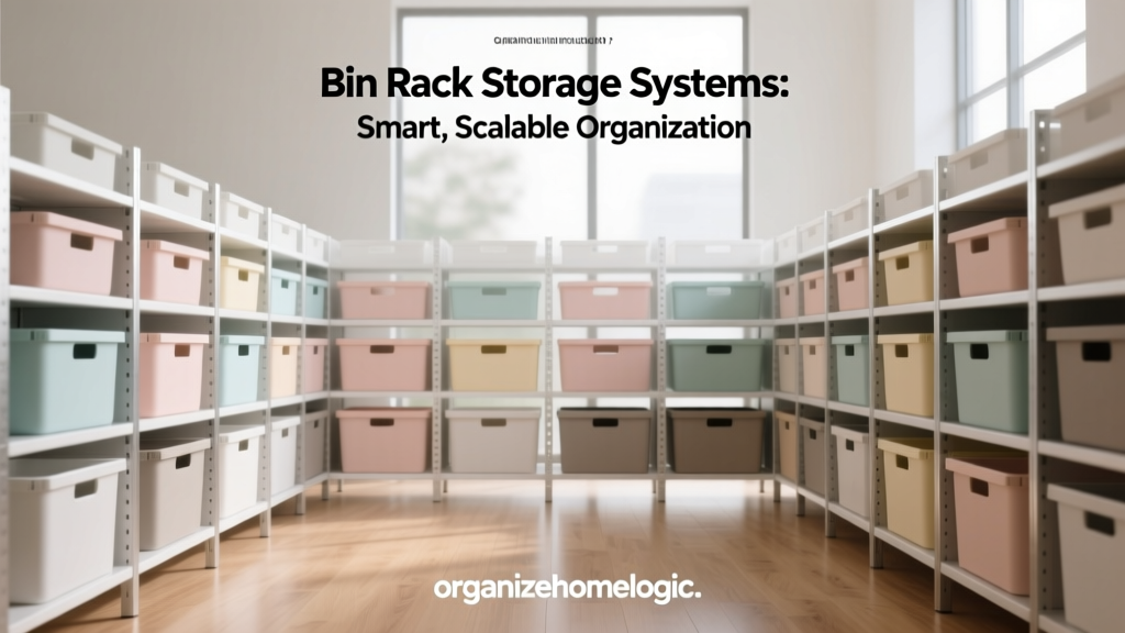 Bin Rack Storage Systems: Smart, Scalable Organization