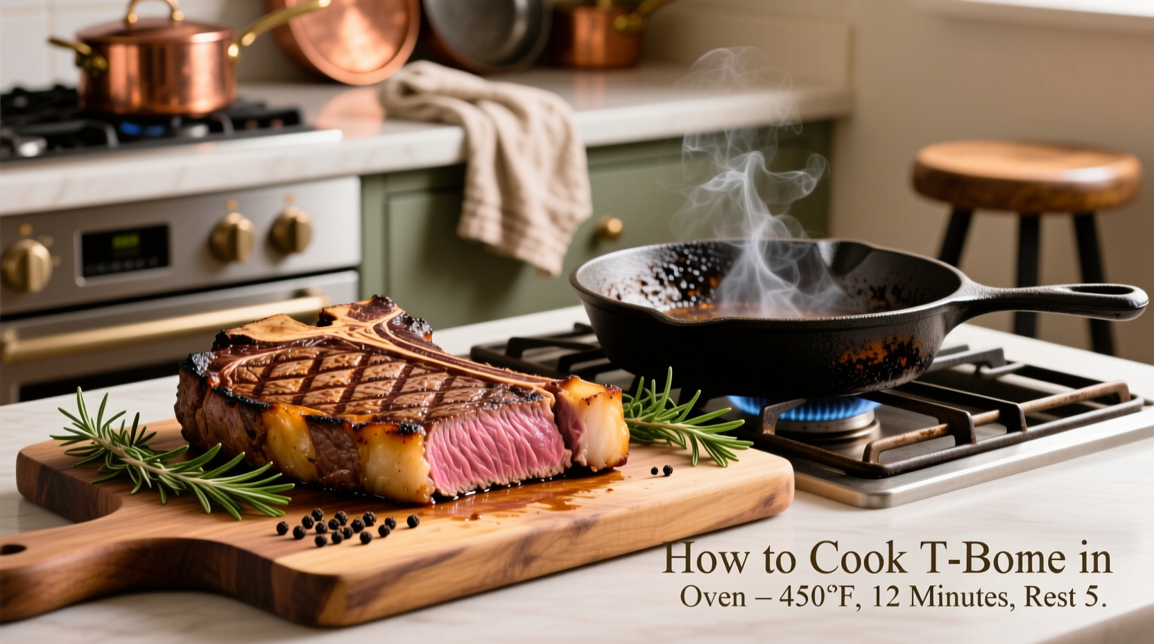 how to cook t bone in oven