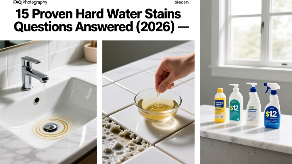 15 Proven Hard Water Stains Questions Answered (2026)