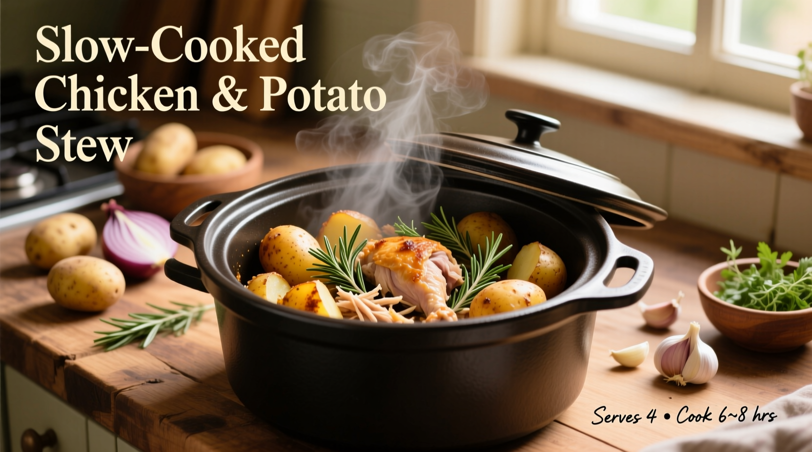 5 Perfect Chicken and Potato Crockpot Recipes (Tested)