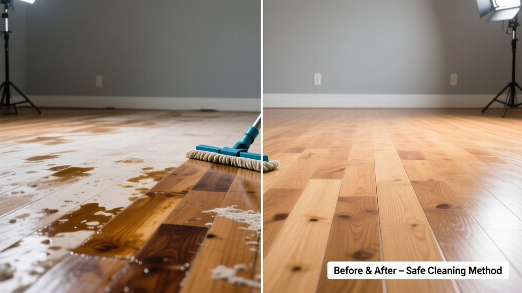 How to Remove Food Coloring from Hardwood Floors Safely