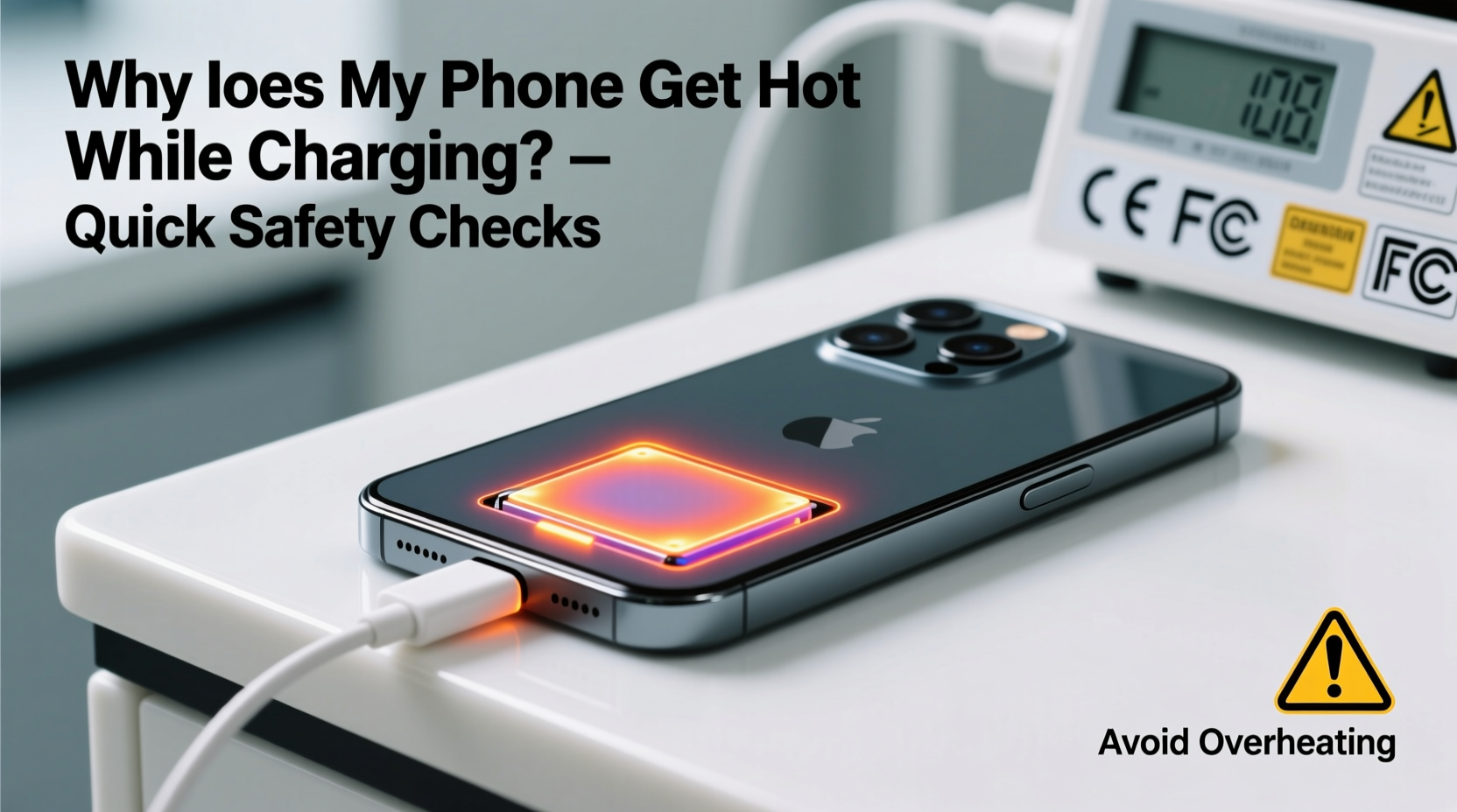 why does my phone get hot while charging quick safety checks