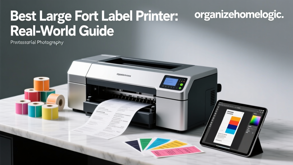 Best Large Format Label Printer: Real-World Guide