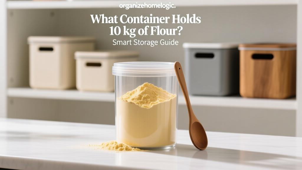 What Container Holds 10 kg of Flour? Smart Storage Guide