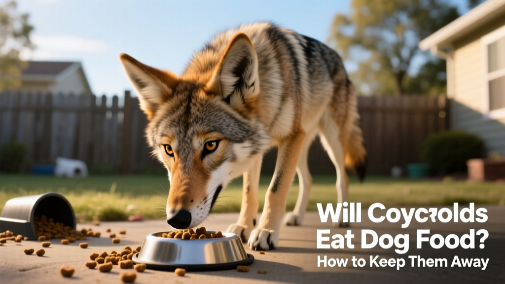 close up of male coyote dog outdoors