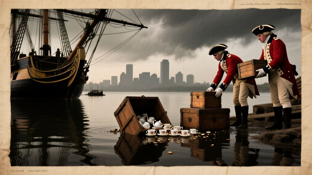 Punishment for Boston Tea Party: The Intolerable Acts
