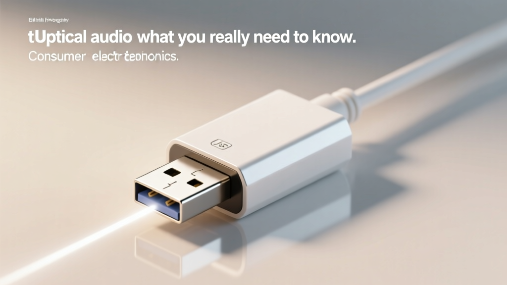 USB to Optical Audio Adapter: Complete Buyer's Guide