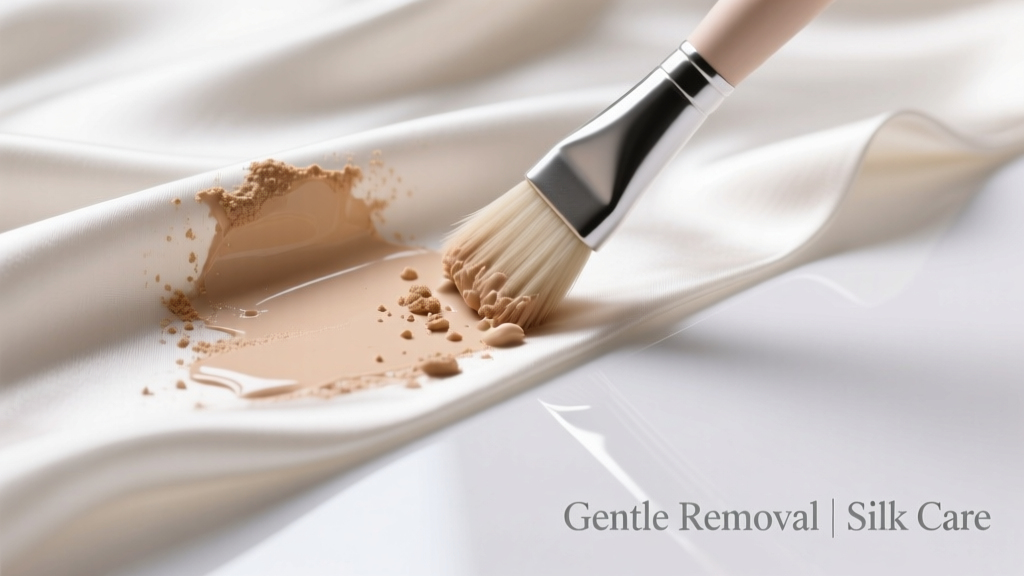 How to Remove Foundation from Silk Safely