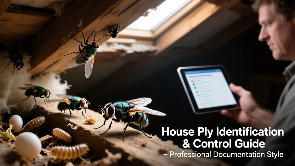 House Flies in Attic: Identification and Control Guide