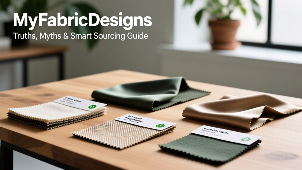 MyFabricDesigns: Truths, Myths & Smart Sourcing Guide