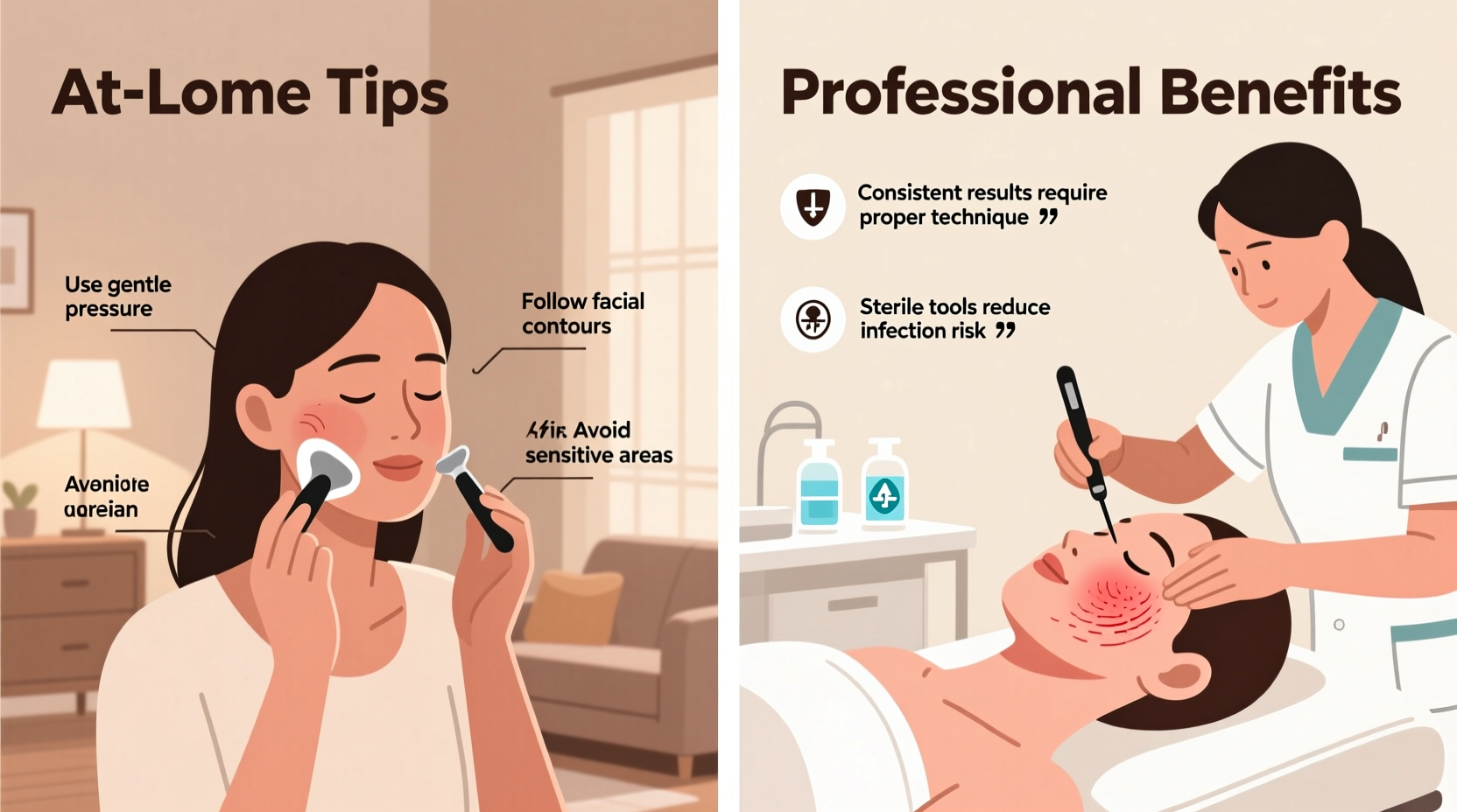 is facial gua sha worth trying at home or should you leave it to professionals