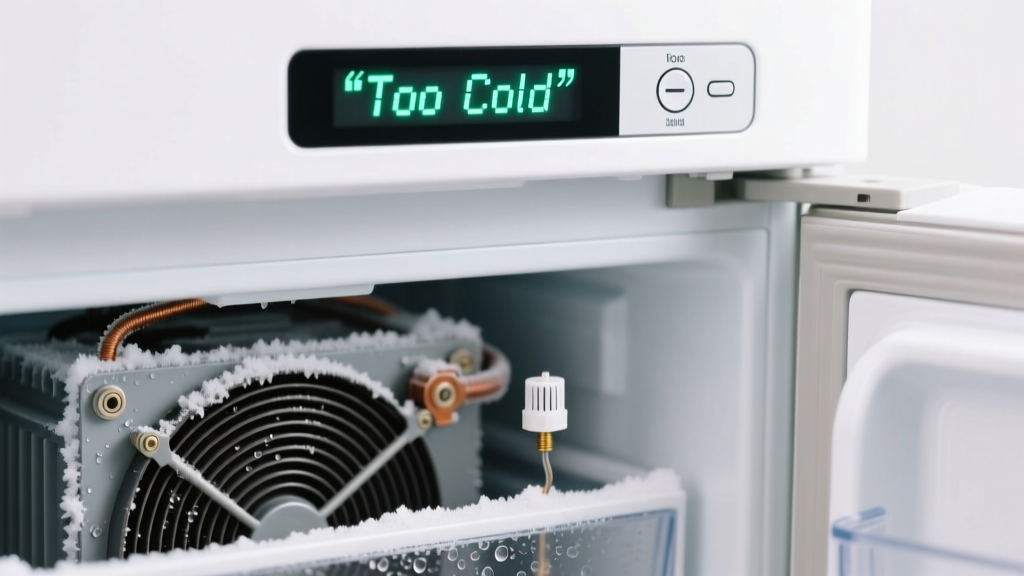Refrigerator Freezer Too Cold & Clicking: Quick Diagnosis