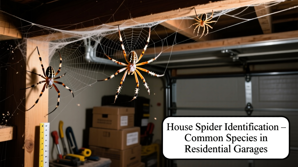 House Spiders in the Garage: Identification & Control