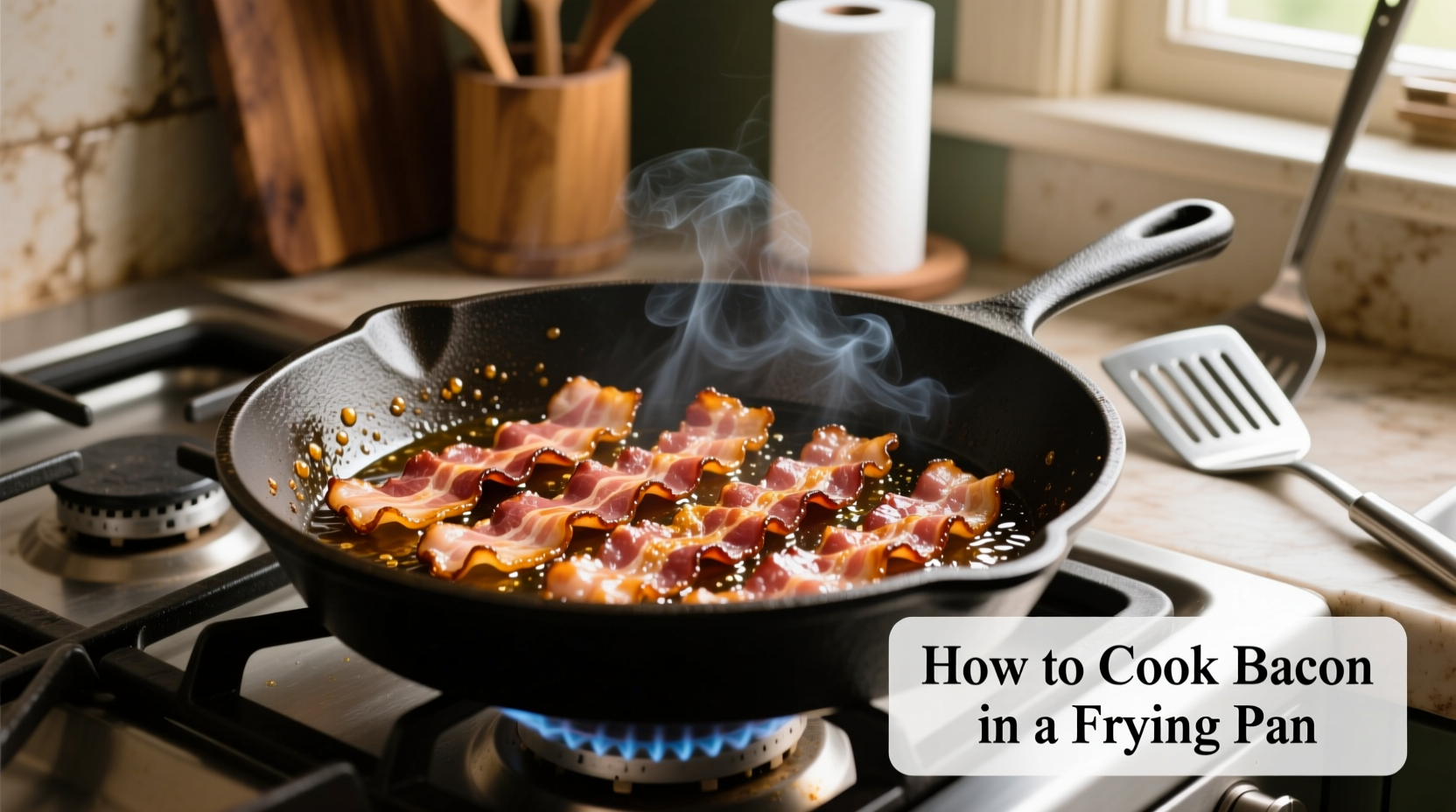how to cook bacon in a frying pan